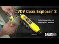 Klein Tools VDV512-101 Coax Explorer 2 with Remote Kit