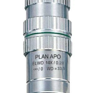Motic – Plan Apochromat, ELWD, Distance Parfocality Adjustable – 10x Magnification
