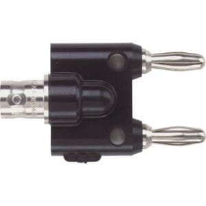 Pomona 1269 - BNC (F) To Double Stacking Banana Plug, 500 VRMS Max, +50°C Max