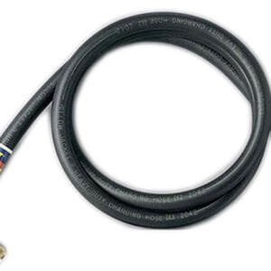 Yellow Jacket 16272 Plus II 3/8" Heavy Duty Combination Charging/Vacuum Hose, 72"