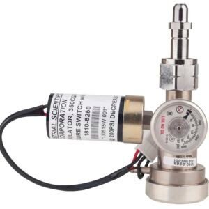 Industrial Scientific 18108258 - Gas Regulator with Pressure Switch, 650L, CGA350