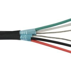 Liberty 22-2P-PINDSH-WHT-500 - Paired Audio & Control 22 AWG 2 Pair Individually Shielded Plenum Cable (White)