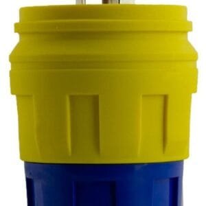 Ericson 2317-PW6P - Locking Type Plug, Non-NEMA, Perma-Tite Extreme Grade Watertight, 10/20A, 250/600V