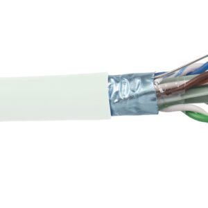 Liberty 24-4P-L6ASH-WHT - White Category 4 Pair Shielded Cable