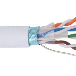 Liberty 24-4P-P-L6ASH-WHT - White Category 4 Pair Shielded Cable