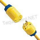 Ericson 2512-PG 30A/250V Locking Plug with Cord Grip Nut