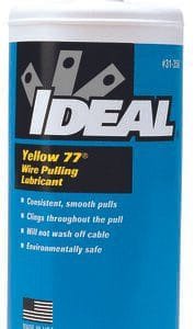 Ideal 31-358 Yellow 77 Wire Pulling Lubricant 1-Quart Squeeze Bottle