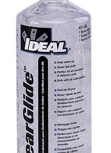 Ideal 31-388 Clear Glide Wire Pulling Lubricant 1-Quart Squeeze Bottle