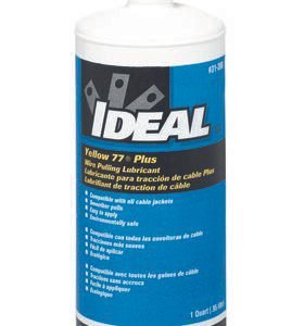Ideal 31-398 Yellow 77 Plus Wire Pulling Lubricant 1-Quart Squeeze Bottle
