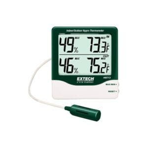Extech 445713 Humidity Meters - Style (Humidity Meters): Portable, Measured Media: Air, Sensor Location: External Probe/Duct