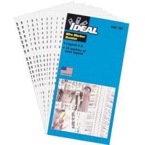 Ideal 44-111 Booklet Legend Wire Marker