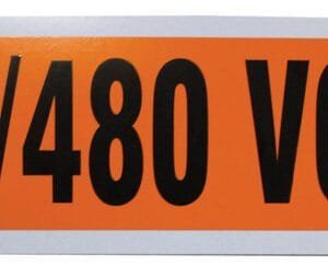 Ideal 44-298 Large 2-1/4 x 9 inch, Voltage and Conduit Marker Cards