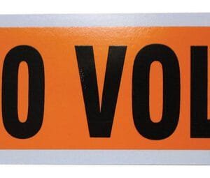 Ideal 44-314 Large 2-1/4 x 9 inches, Voltage and Conduit Marker Cards