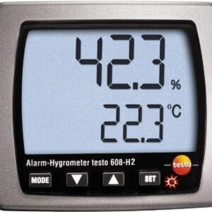 Testo 608-H2 - Thermal Hygrometer (Part Number 0560 6082)