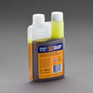 Yellow Jacket 69712 UNIVERSAL A/C DYE - 8 OZ