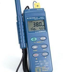 B&K Precision 725 - Datalogging Humidity/Temp Meter w/Dual Input