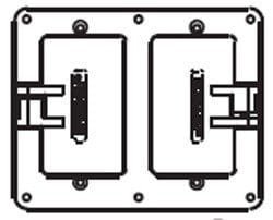 Ericson 8204FS Power Box 8000 Series Replacement Cover Plate
