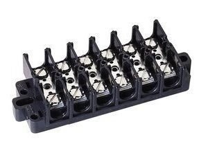 Ideal 89-504 4 Circuit Terminal Strip (.625 Inch Center Spacing)
