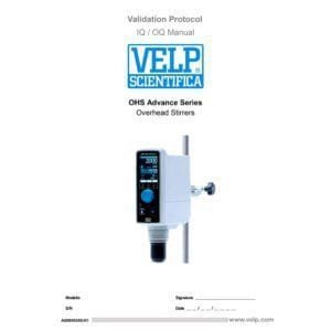 Velp Scientifica A00000380 - IQ/OQ OHS Advance Series Manual