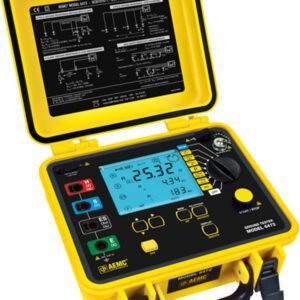 AEMC 6472 - Multi-Function Digital Ground Resistance Tester (Digital, 2-Point, 3-Point, 4-Point, Bond Test, DataView Software)