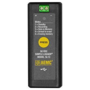 AEMC SL13 - Simple Logger (Voltage, 50VDC)
