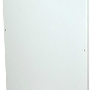 Allied Moulded P4032 White Painted Carbon Steel Enclosure Back Panel for AMXL4032