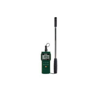 Extech AN340 Anemometer / Air Flow - Type (anemometer): Vane, Measurement (anemometer): Ft/Min, Air Velocity Max: 3940 ft/min