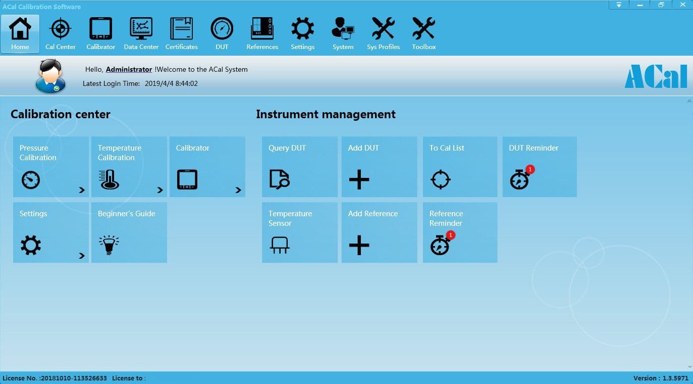 Additel_ACal_Automated_calibration_software