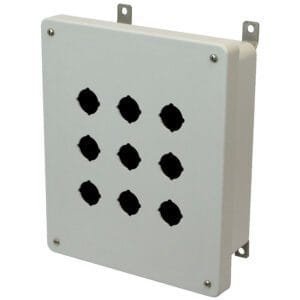 Allied Moulded AM1084P9 Lift-Off 4-Screw Solid/Opaque Cover (30.5 mm PB Hole Size)