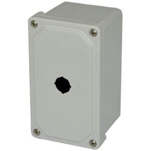 Allied Moulded AM1PB22 Lift-Off 4-Screw Solid/Opaque Cover (1 x 22.5 mm PB Hole Size)
