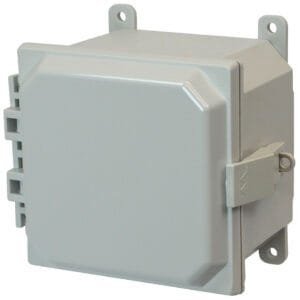 Allied Moulded AMP664NLF Nonmetal Snap Latch Hinged Solid/Opaque Cover