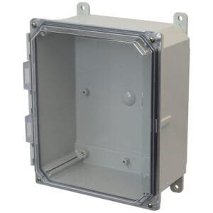 Allied Moulded AMP864CCF Lift-Off 4-Screw Clear Cover Mounting Flanges