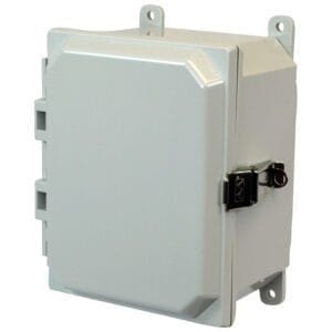 Allied Moulded AMP864LF Nonmetal Snap Latch Hinged Solid/Opaque Cover