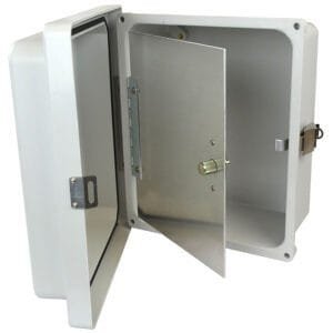 Allied Moulded HFP164 Enclosure Hinged Front Panel Kit for AM1648R