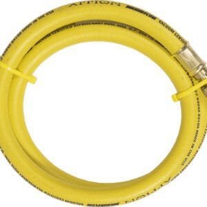 Appion MH380004AAY - 3/8" Dia. Hose, 4-foot, 1/4"FL to 1/4"FL, Yellow