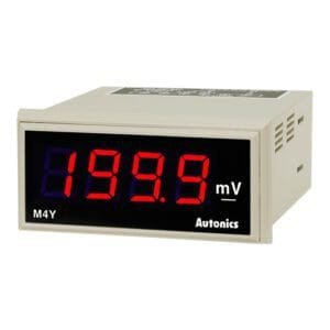 Autonics M4Y-DV-1 - Digital Voltmeter, DC voltage, AVG, 199.9mV