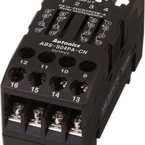 Autonics ABS-S04PA-CN Relay Terminal Block, Screw type, 4Relays, Matsushita(Panasonic)PA