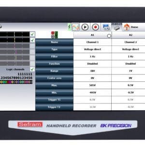 B&K Precision DAS30-T - 2 Channel High Speed Multi-Function Data Recorder w/ Thermocouple Input Option