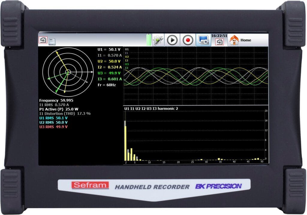 B&K Precision DAS60 - 6 Channel High Speed Multi-Function Data Recorder ...