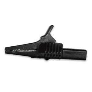 Mueller Electric BU-65-0 - Heavy Duty, Large Jaw Alligator Clip Black