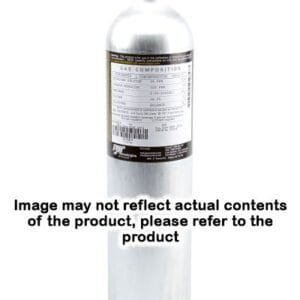 BW CG-Q34 Quad Gas Cylinders (4-Gas Mix) - Ch4 (2.5%), O2 (20.9%), H2s (25ppm),