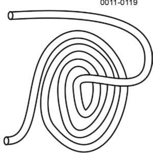 Bacharach 0011-0119 - Rubber Tubing, 2 ft. 6"