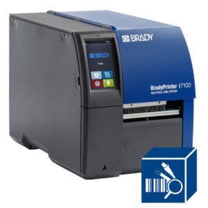 Brady 149050 - i7100 300dpi Industrial Label Printer, 11.4" H x 9.9" W x 18.1" D