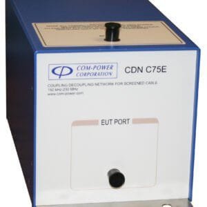 Com-Power CDN-C75E - CDN/ISN-75 Ohm coax cable, 150 kHz to 230 MHz