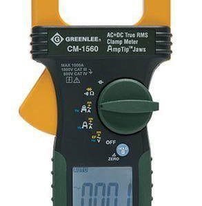 Greenlee CM-1560 - Clamp Meter, AC/DC True RMS