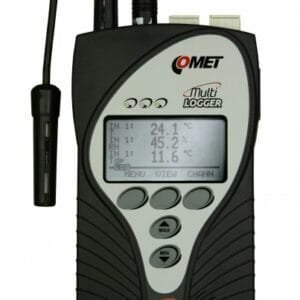 Comet M1321 - Multilogger - Universal 4 Channel Thermometer Hygrometer with 2 MiniDIN and 2 Terminals