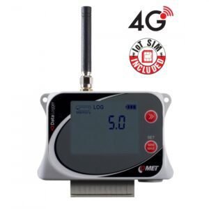 Comet U5841Gsim - Datalogger for 3 Voltage Inputs, 1 Two-State Input, with Built-In 4G Modem and SIM Card