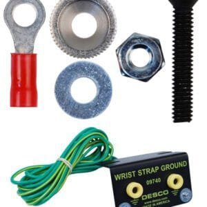 Desco 14246 - Laminate Ground Kit; Flush Mount Ground (14244); Bench Mount Ground (09740)