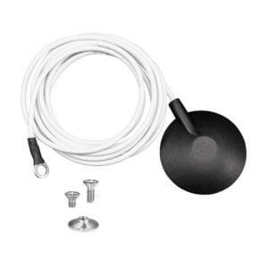 Desco 19654 - Replacement Mat Monitor Cord, White, 6 ft.