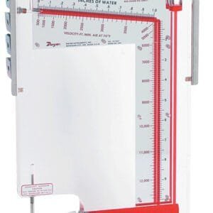 Dwyer 400-23-KIT - Air Velocity Meter, 0-23" w.c., 400-19200 FPM velocity